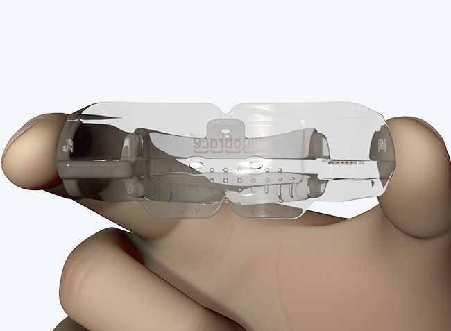 Il est fabriqué dans un matériau souple