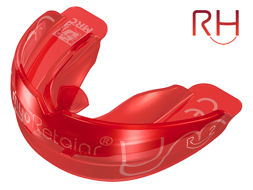 Myoretainr Hard (RH) appliance + logo